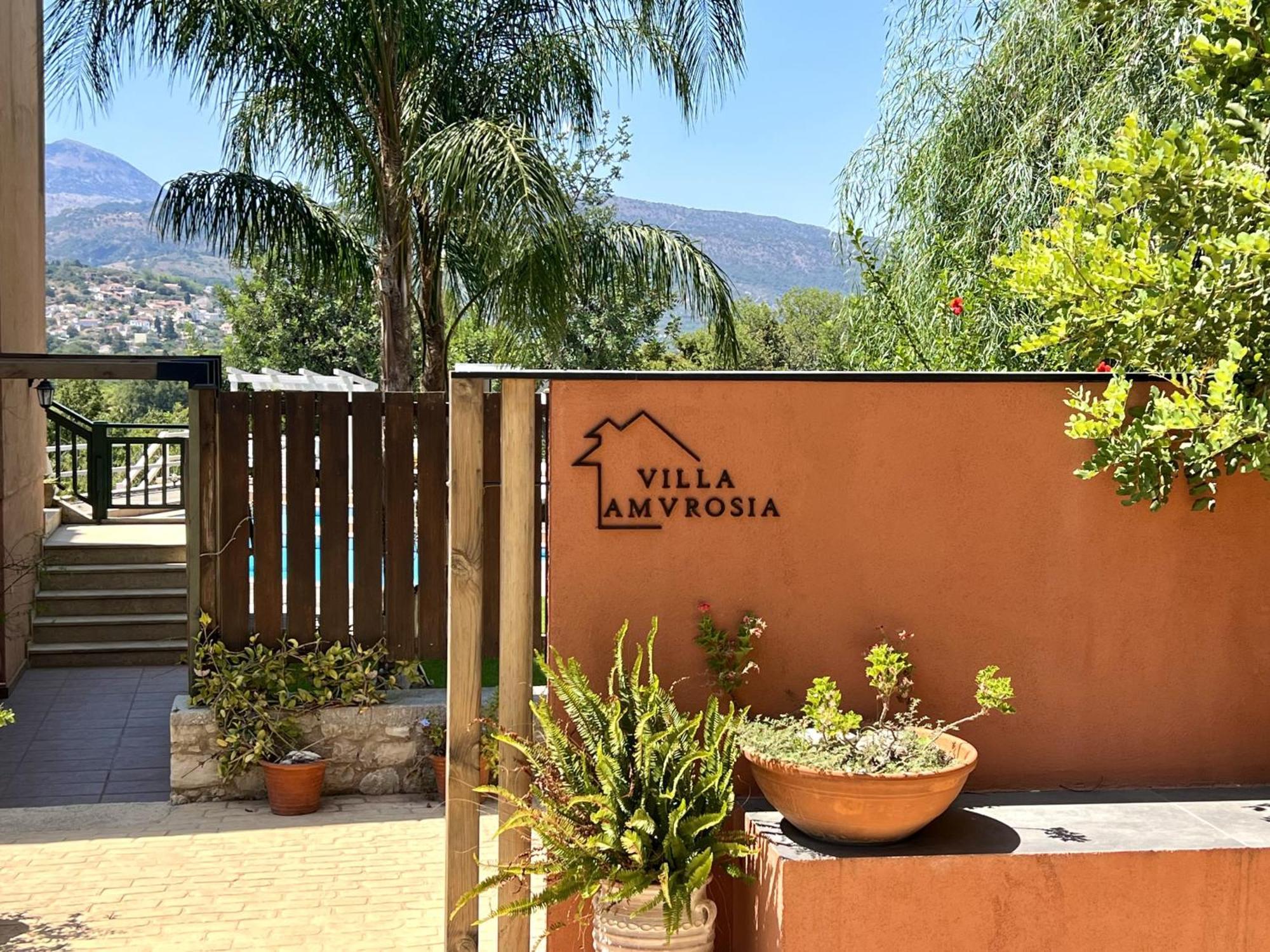 Villa Amvrosia Nr Kalives Crete Armenoi  Экстерьер фото
